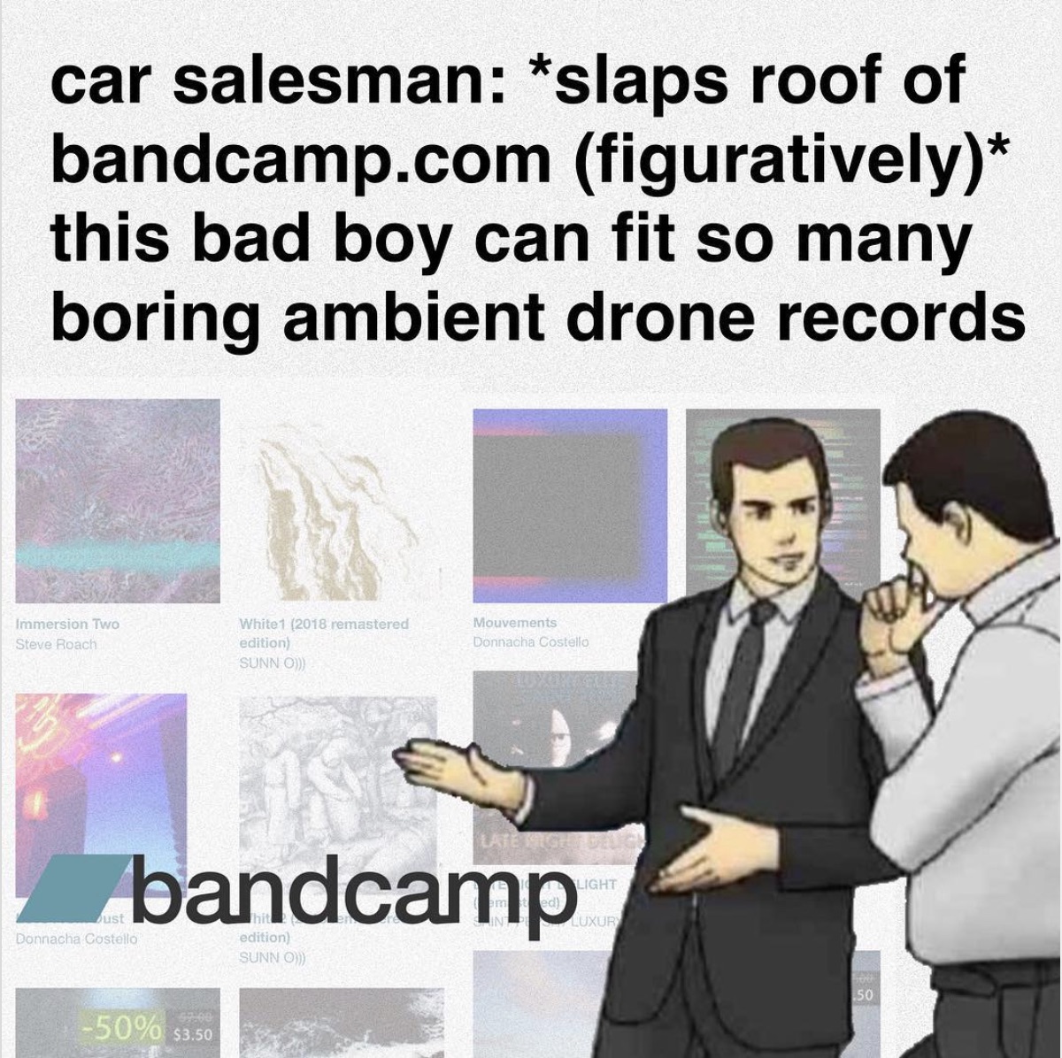 Bandcamp Car Salesman 1